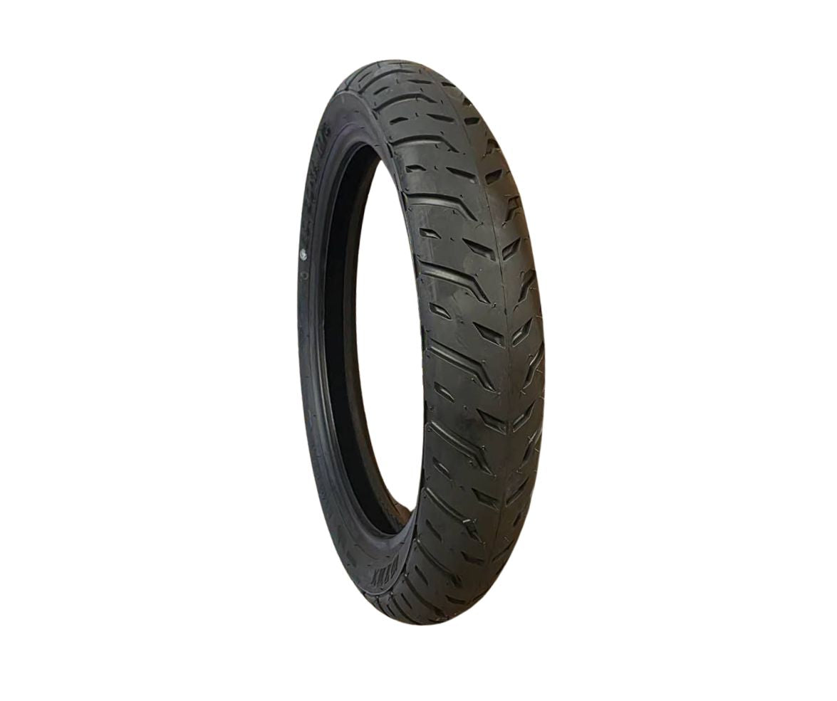 TNT J-2369 80/90-14 Tubeless Street Tire - Compatible with Lynx-S, Sherman-L, Xeno, F18