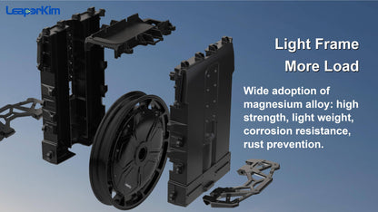 Leaperkim Lynx-S EUC - 151V 2700Wh Battery - 3800W Electric Unicycle