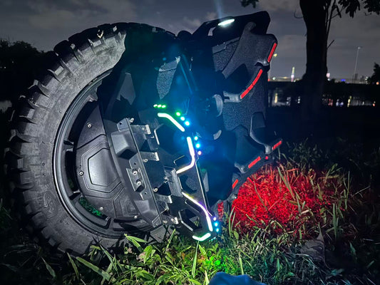 Beidou: CNC-Machined LED Illuminated Pedals