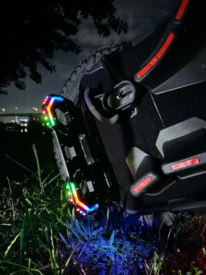 Beidou: CNC-Machined LED Illuminated Pedals
