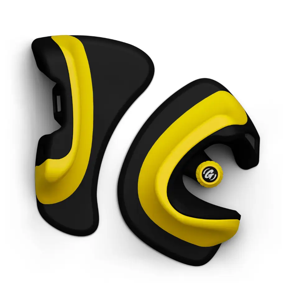 Grizzla Sync Pads - Black/Yellow - Accessories