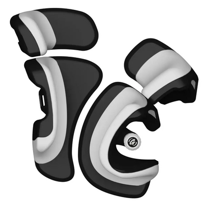 Grizzla Sync Pads XL Extenders - Black/White - Pads