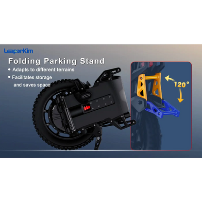 Leaperkim Lynx-S EUC - 151V 2700Wh Battery - 3800W Electric Unicycle - EUC