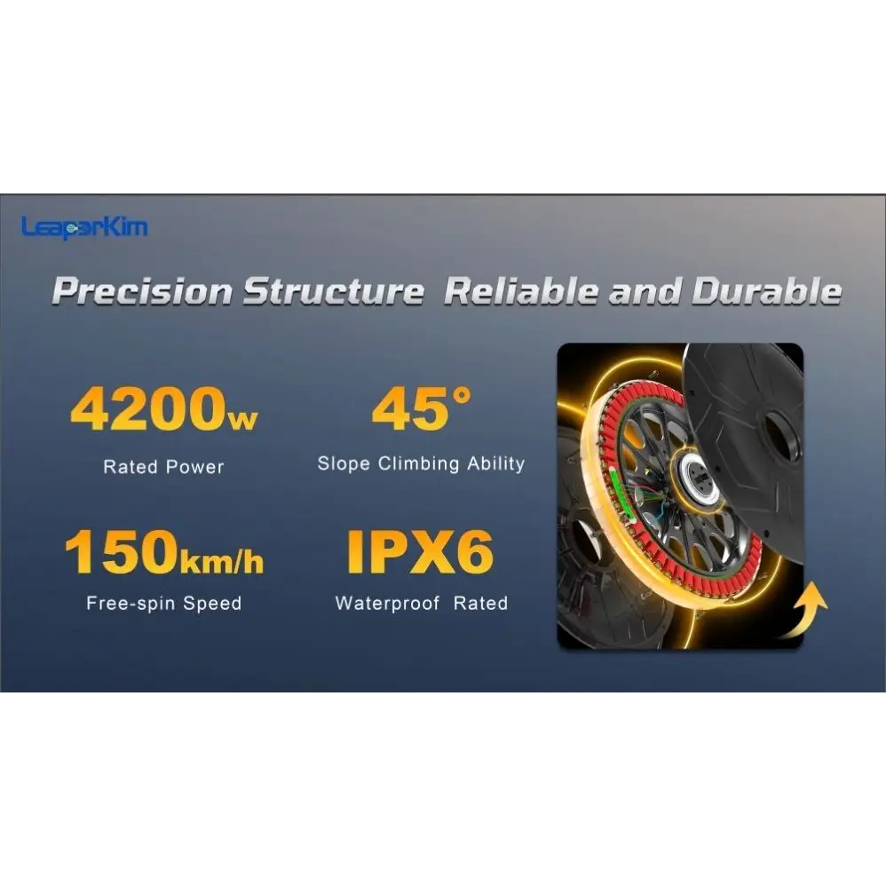 Leaperkim Oryx EUC - 176V 4700Wh Battery - 4200W Electric Unicycle - EUC