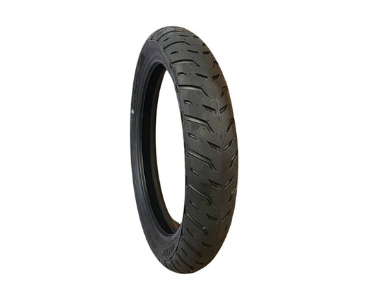 TNT J-2369 80/90-14 Tubeless Street Tire - Compatible with Lynx-S, Sherman-L, Xeno, F18