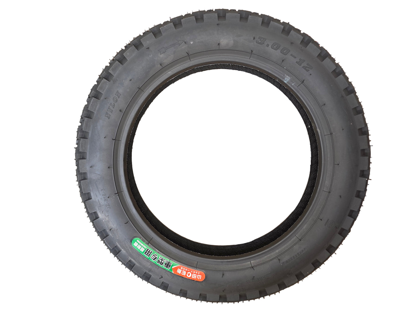 TNT 3.0-12 Tubeless Knobby Tire